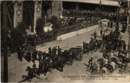 CPA MARSEILLE - Grand Fete Presidentelle L'Arrivee Du President (985709) - Internationale Tentoonstelling Voor Elektriciteit En Andere