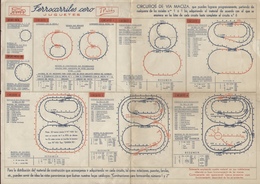 Catalogue PAYA 1920-30s RAI - Ferrocarriles Cero Spur O Circuitos - En Espagnol - Sin Clasificación