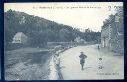 Cpa Du 22  Pontrieux Les Quais Et Moulin De La Roche Jagu     AVR20-143 - Pontrieux