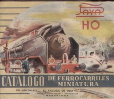 Catalogue Payá 1960 Ferrocarriles Electricos Miniatura HO - En Espagnol - Ohne Zuordnung