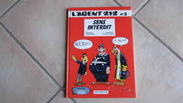 L'AGENT 212 T3 SENS INTERDIT   CAUVIN/KOX - Agent 212, L'