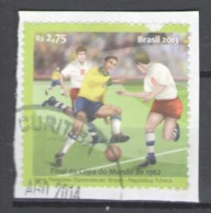 Brazil Used 2013, Football, Soccer, Diplomatic Relations With Czech Republic - Used Stamps