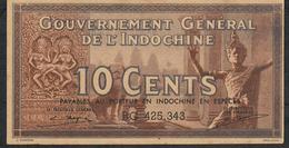 FAKE*FALSE*FAUX *FRENCH INDOCHINA P85c 10 CENTS ND  # BG FALSE *FAUX *FAUX *PERFECT IMITATION ! ! !  UNC. - Indochina