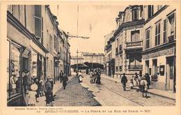 93-EPERNAY-SUR-SEINE-LA POSTE ET RUE DE PARIS - Sonstige & Ohne Zuordnung