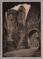 Stolpen - S/w Schloss Ruine Stolpen Coselturm Mit Aufgang Zum Gerichtssaal - Stolpen