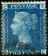 QV 1869,twopence,SG45,pl.13,used As Scan - Usati