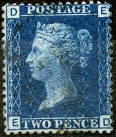 QV 1876,twopence,SG45,pl.15,used As Scan - Usados