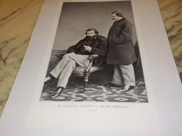 PHOTO THEATRE LUDOVIV HALEVY ET HENRI MEILHAC  1905 - Unclassified
