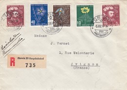 Suisse - Année 1949 - Oblitéré 05/12/1949 - Lettre Avec Série Pro Juventute - Covers & Documents