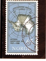 CG39 - 1957 Norvegia- Anno Int. Della Geofisica - Anno Geofisico Internazionale