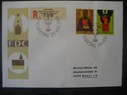 Liechtenstein- FDC Recobeleg Mit  Mi.Nr. 500+501 - Briefe U. Dokumente