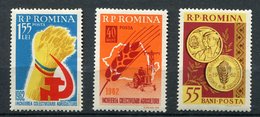 (CL 98) Roumanie ** N° 1830 à 1832 - Agriculture - Unused Stamps