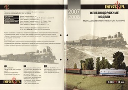 Catalogue PERESVET 2007/2008 TT Club Berlin 1:120 - En Russe, Allemand Et Anglais - Sin Clasificación