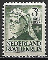 PAYS  BAS   -   1927  .  Y&T N° 191 *.   Croix - Rouge  /  Reine  Emma. - Unused Stamps