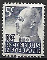 PAYS  BAS   -   1927  .  Y&T N° 192 *.   Croix - Rouge  /  Prince  Hendrik. - Unused Stamps