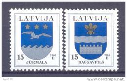 2005. Latvia, Definitive, 2v, Mint/** - Lettonie