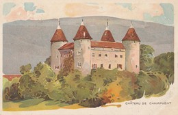 Suisse - CHAMPVENT - Château De Champvent - Champvent 