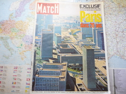 Paris-Match N°951 1-er Juillet 1967 Paris Dans 20 Ans / La Paix Se Joue En Amérique / Grace Kelly / John Wayne - General Issues