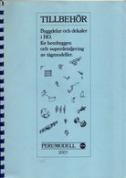 Catalogue PERL MODELL AB 2001 TILLBEHÖR HO Ersatzteile  - En Suédois - Unclassified