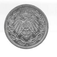 Allemagne. 1/2 Mark 1914 A, Superbe Qualité - (609) - 1/2 Mark