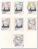 Nederland 1989-90, Gestempeld USED, Cour De Justice - Dienstmarken