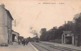 45 - LOIRET - ARTENAY - 10072 - Gare - Train - - Artenay