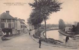45 - LOIRET - OUZOUER SUR TREZEE - 10111 - Canal Et Route De Briare - Ouzouer Sur Loire