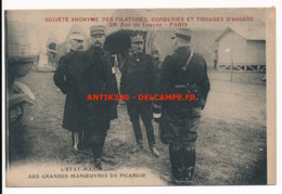 CPA 49 Rare BESSONNEAU Angers L'Etat Major Aux Grandes Manoeuvres De Picardie - Angers