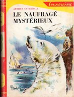 Le Naufragé Mystérieux Par Arthur Catherall - Rouge Et Or Souveraine N°675 - Illustrations : Maurice Parent - Bibliothèque Rouge Et Or