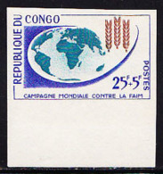 CONGO (1964) Freedom From Hunger. Imperforate. Scott No B4, Yvert No 153. - Níger (1960-...)