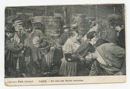 Collection Petit Journal Paris Un Coin Des Halles Centrales Marché. - Hallen