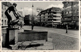 ! S/w Ansichtskarte Aus Aalborg, Brunnen, Dänemark, Denmark, 1938 - Denmark