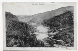 ROCHETAILLEE EN 1943 - N° 33 - VUE PANORAMIQUE DU BARRAGE - CPA VOYAGEE - Rochetaillee