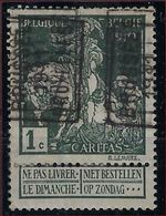 DUBBELDRUK Nr. 88 MONTALD Voorafgestempeld Nr. 1735 In Positie A BRUSSEL 1911 BRUXELLES  ; Staat Zie Scan ! - Rollenmarken 1920-29