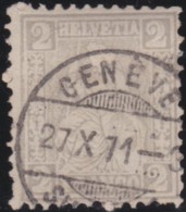 Suisse    .   Yvert        .     33       .   O      .   Oblitéré   .   /   .   Gebraucht - Used Stamps