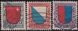 Suisse    .   Yvert        .     176/178      .   O      .      Oblitéré   .   /   .   Gebraucht - Used Stamps