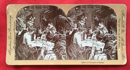 PHOTO "a Fortune In A Teacup" 1107 St Louis Kingstone View Compagny - Stereoscopic