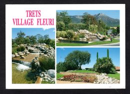 TRETS ( 13 B-du-R ) Village Fleuri - Multi Vues  ( Editions Aris. N° CP 213 ) - Trets