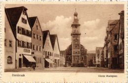 CPA AK Hersbruck Oberer Marktplatz GERMANY (959615) - Hersbruck