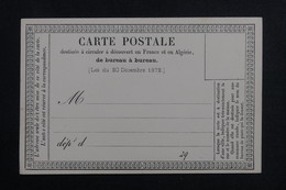 FRANCE - Carte Précurseur Non Circulé - L 61871 - Precursor Cards
