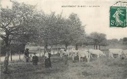 CPA 95 Val D'Oise Bouffémont La Prairie Troupeau - Bouffémont