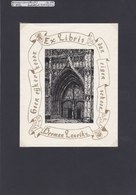 EX-Libris - Antwerpen O.L.Vrouw Kathedraal - Ingangspoort - Ex-libris