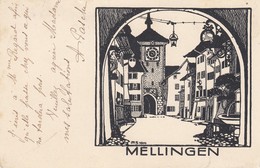 Suisse - Année 1915 - Carte Pro Juventute N°43 : Mellingen Oblit 11/12/1919 - Brieven En Documenten