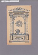 EX-Libris - Lion - Leeuw - Löwe / Dieu Nous Garde / DAVID Star - Ex-libris