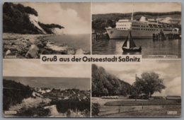 Sassnitz Auf Rügen - S/w Mehrbildkarte 4 - Sassnitz