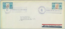 84282  - GUATEMALA  - Postal History -  FDC COVER  1948  Maps BIDS - Guatemala