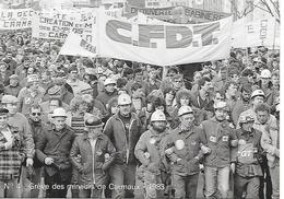 ALBI  ( 81 ) - Grève Des Mineurs De Carmaux  - 1er Mars  1983  ( C.P.M.  , Gd - Ft ) - Sciopero