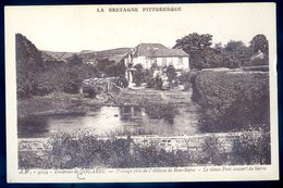 Cpa Du 22 Environs De Gouarec -- Paysage Près Abbaye De Bon Repos , Le Vieux Pont Couvert De Lierre     AVR20-120 - Gouarec