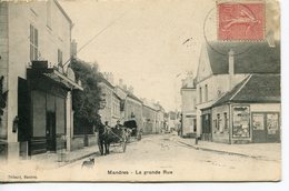 94 - Val De Marne - Mandres La Grande Rue (N0187) - Mandres Les Roses