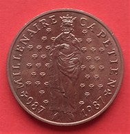 10 Francs Millénaire Capétien - 1987 - SUP/SPL - - 10 Francs